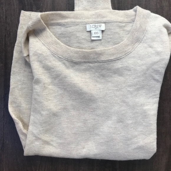 J. Crew - Tan Elbow Patch Sweater - Picture 4 of 6